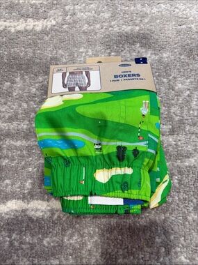 Men’s golf theme boxers